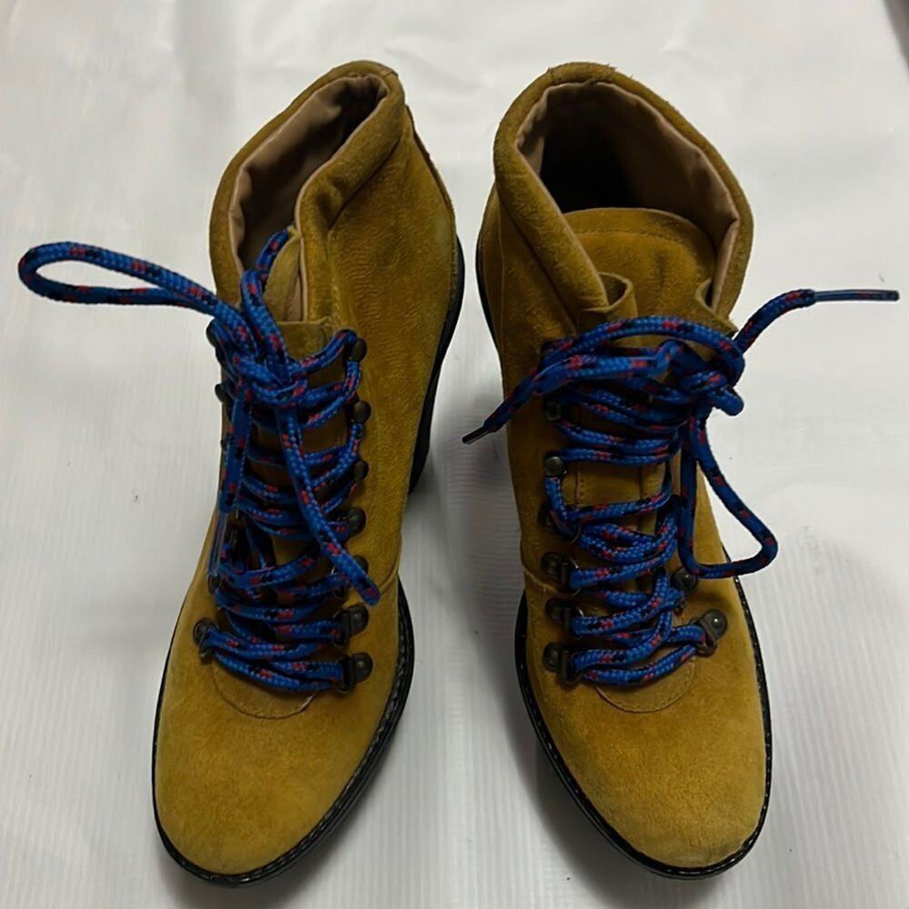 POLO RALPH LAUREN HELENE HIKING ANKLE BOOTS SIZE 38B‎